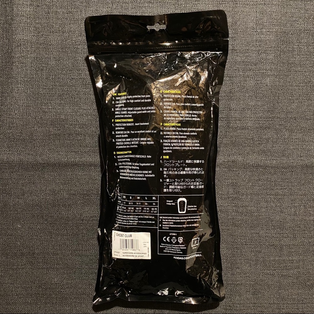 🛍3/$35🛍 BNIB Adidas Soccer Shin Pads - Picture 4 of 7